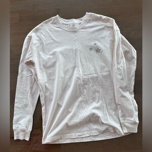 Spiritual Gangster Cream Long Sleeve Tee 100% Cotton